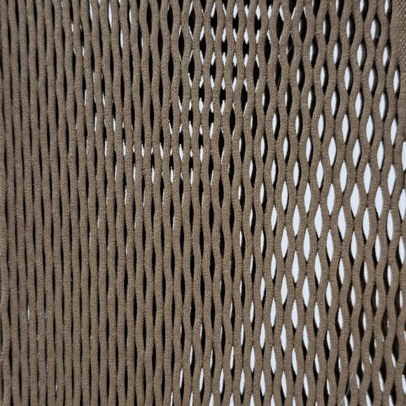 Skims Shorts‎ Plus 2X-4X Warp Knit Cover Up Swim Seamless Perforated Army Green - Picture 7 of 11